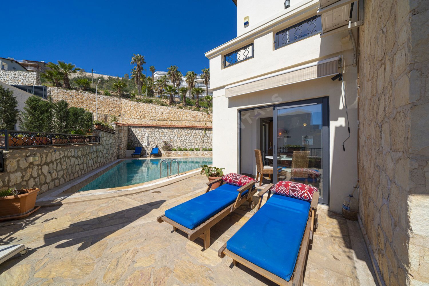 kv352 kalkan villa rental private pool