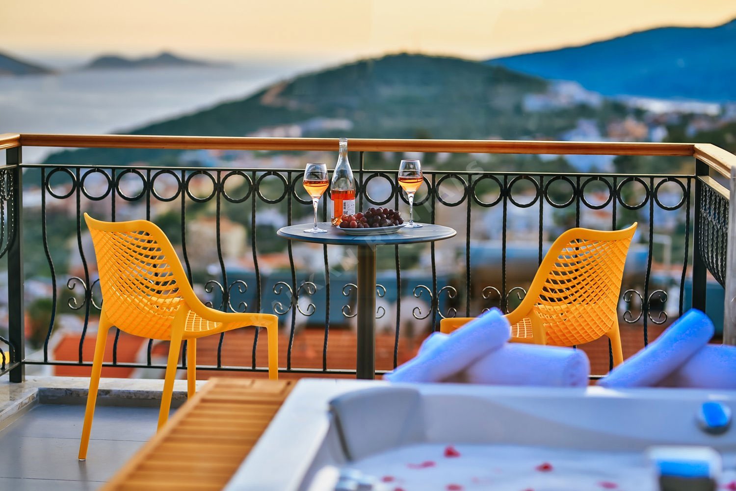 kv361 villas in kalkan turkey with private pool