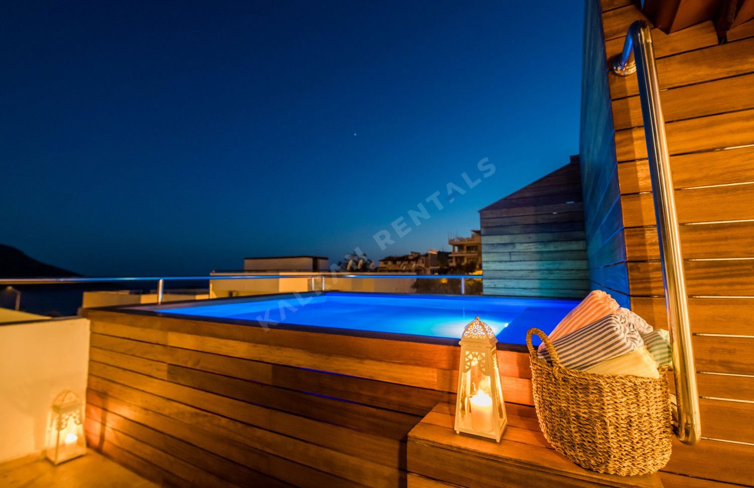 ka193 kalkan villa rental private pool