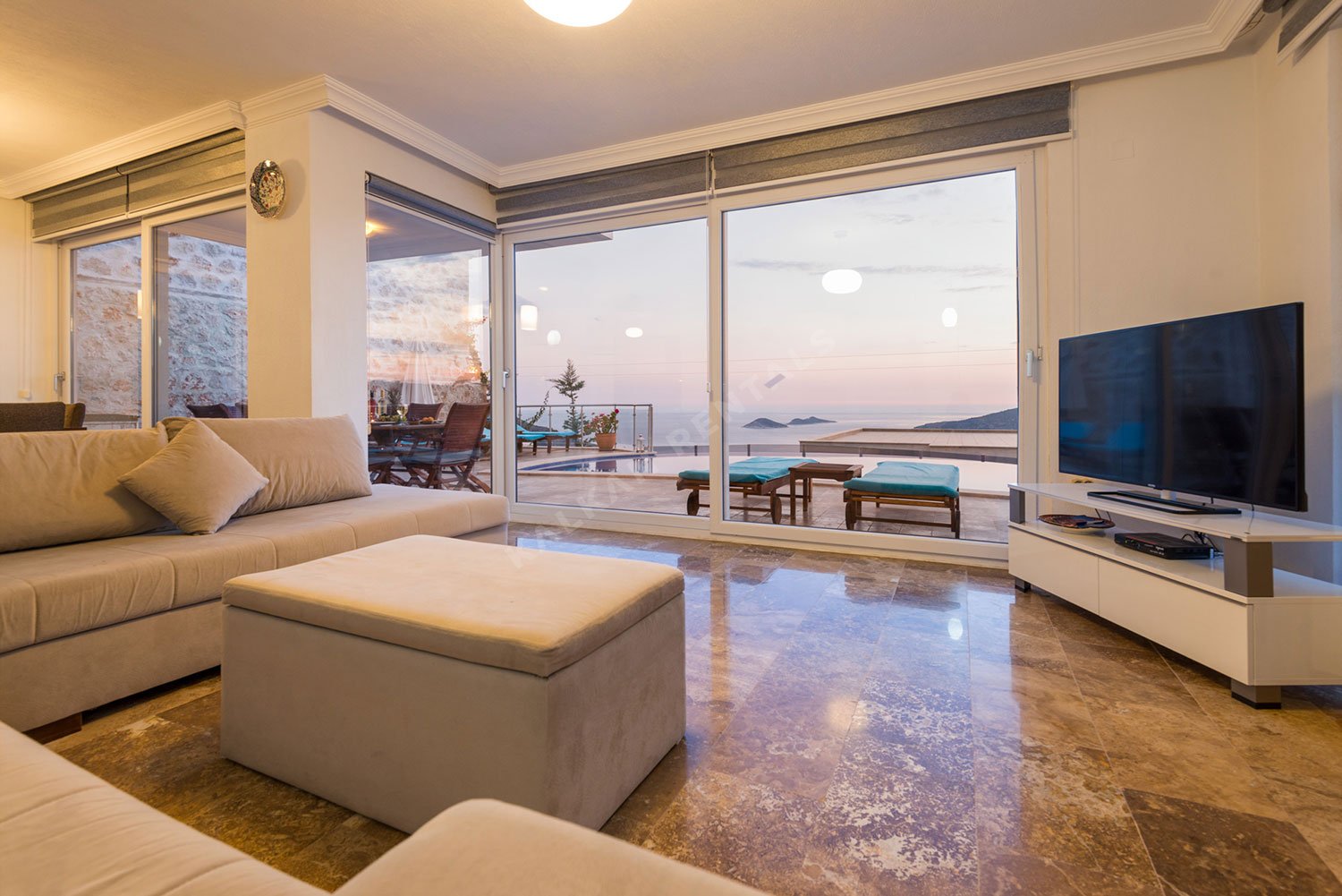 kv324 private villas to rent in kalkan turkey