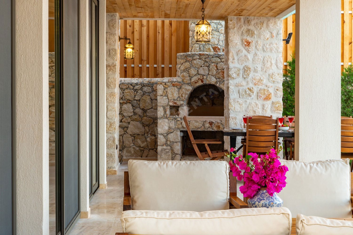 kv435 villas in kalkan turkey with private pool