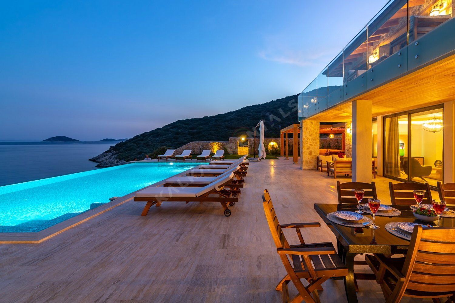 kv435 6 bedroom villas in kalkan turkey
