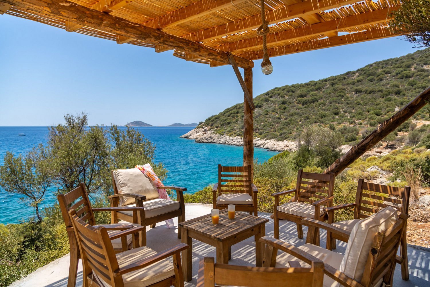 kv435 villas in kalkan old town