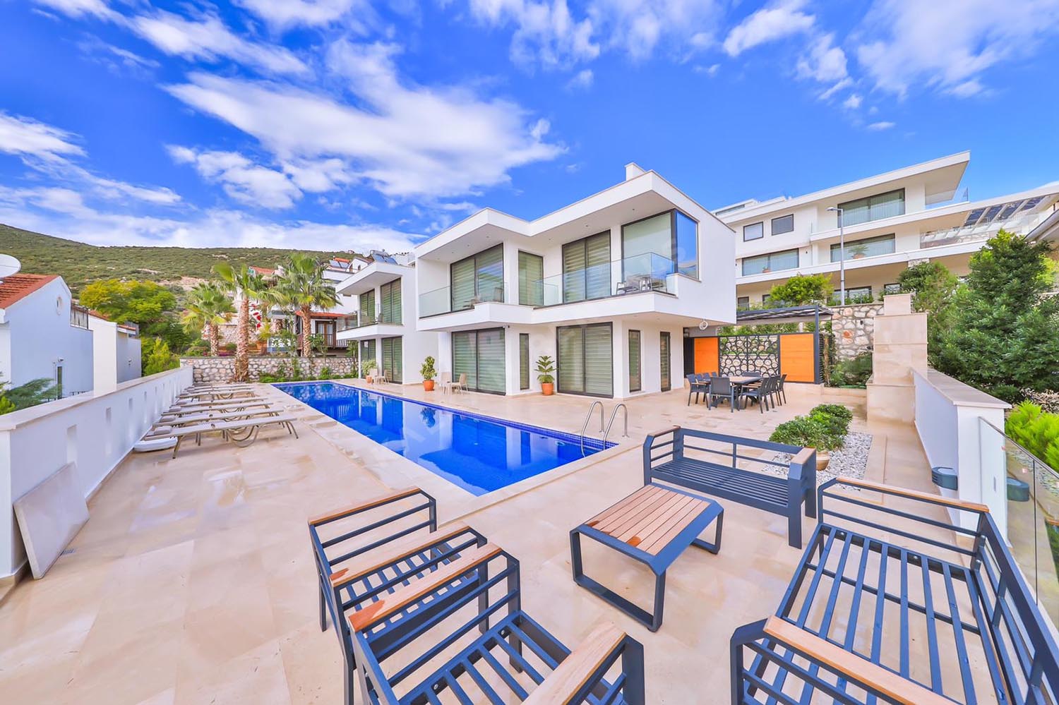 kv425 kalkan villa rental private pool