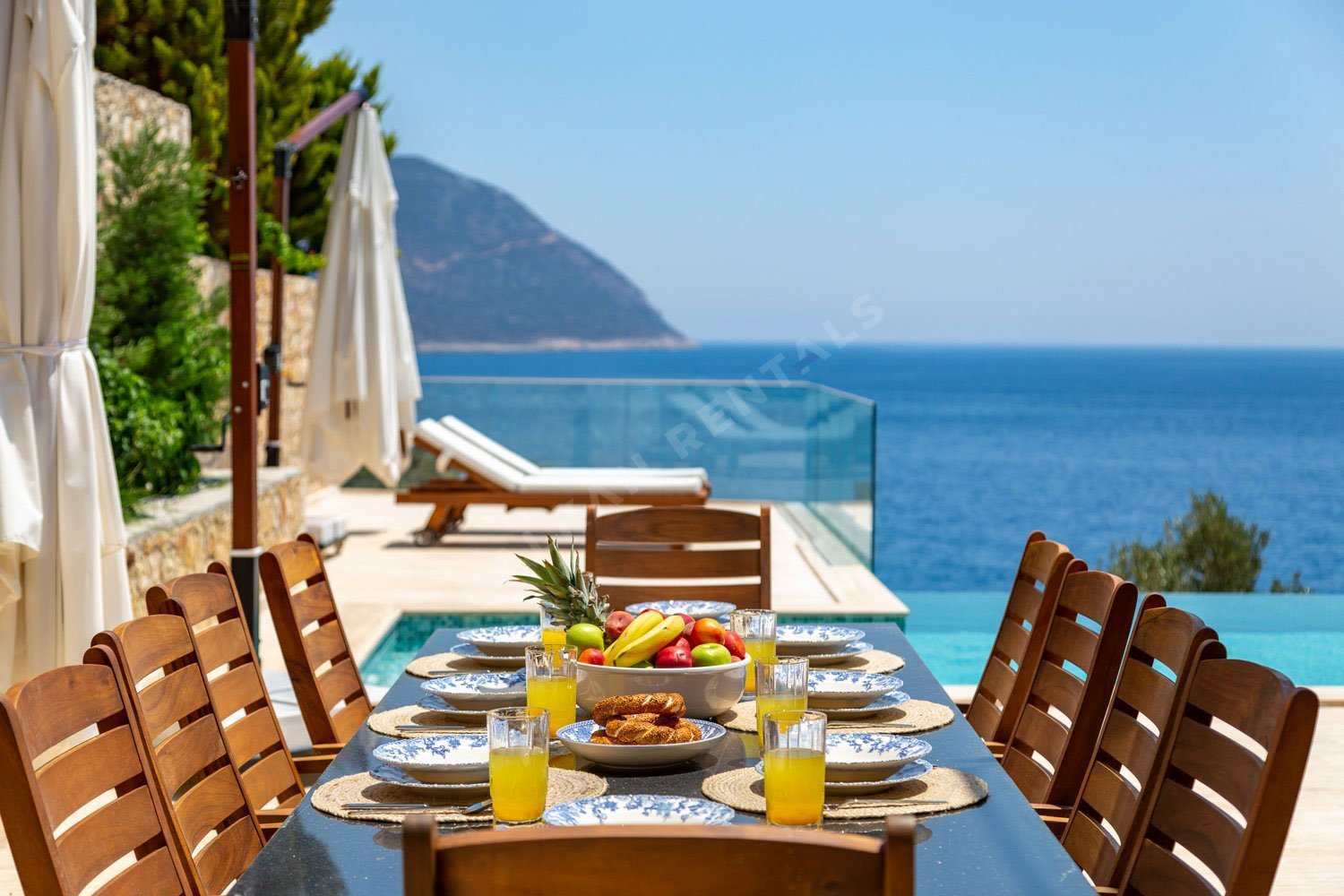 kv436 villas in kalkan to rent