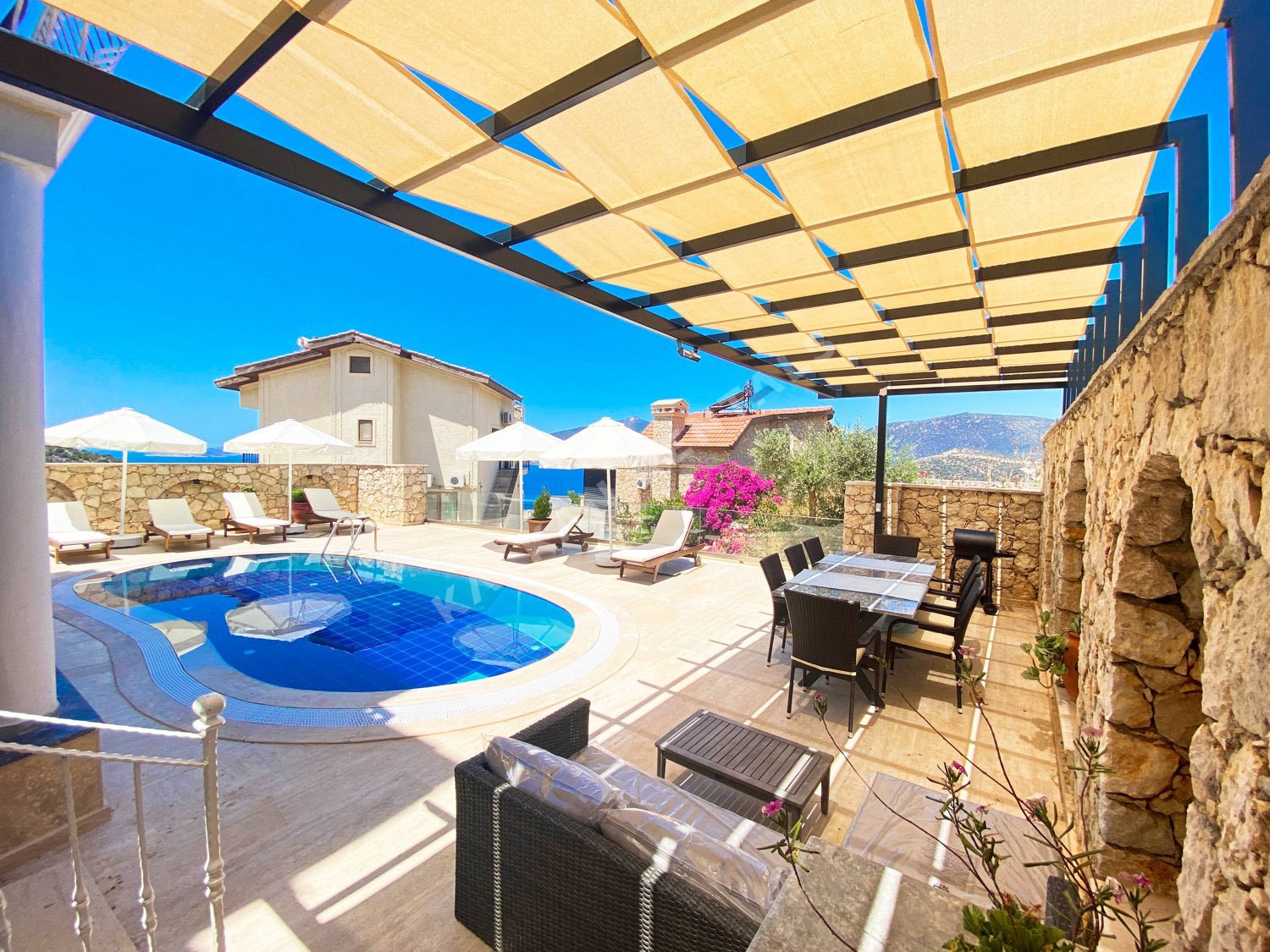 kv353 kalkan villas to rent 